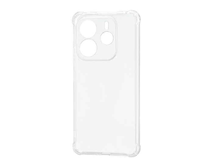 Чехол-силикон WS Shockproof Case Xiaomi Redmi Note 14 4G, прозрачный