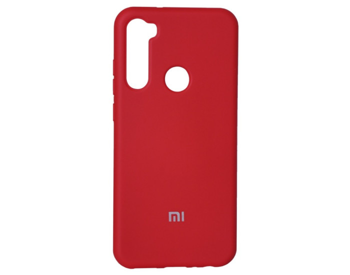 Чохол-силікон Matte 2-Line Xiaomi Redmi Note 8, Red