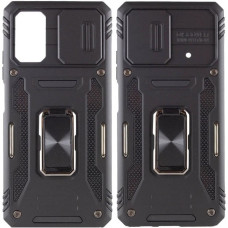 Чехол-Ударопрочный Camshield Army Ring Xaiomi Redmi Note 12 Pro 5G /Poco X5 Pro 5G, черный
