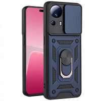 Чехол-Ударопрочный Camshield Serge Ring Xiaomi 13 Lite, синий