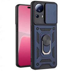 Чохол-Ударостійкий Camshield Serge Ring Xiaomi 13 Lite, синій