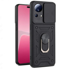 Чохол-Ударостійкий Camshield Serge Ring Xiaomi 13 Lite, чорний