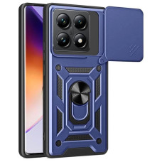 Чехол-Ударопрочный Camshield Serge Ring Xiaomi 14T Pro, синий