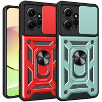 Чохол-Ударостійкий Camshield Serge Ring Xiaomi Note 12 4G, Зелений