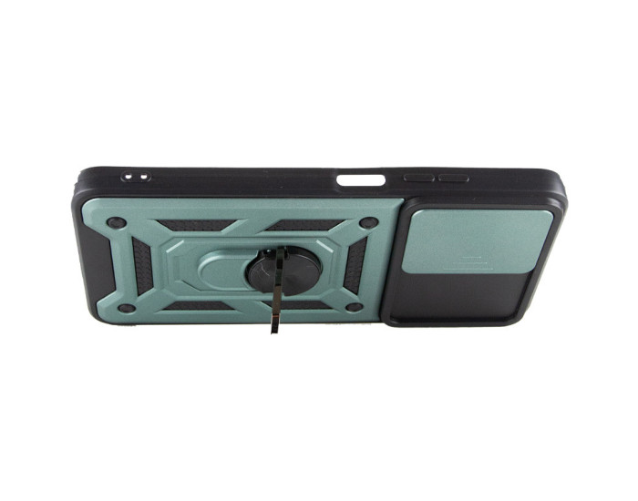 Чохол-Ударостійкий Camshield Serge Ring Xiaomi Note 12 4G, Зелений