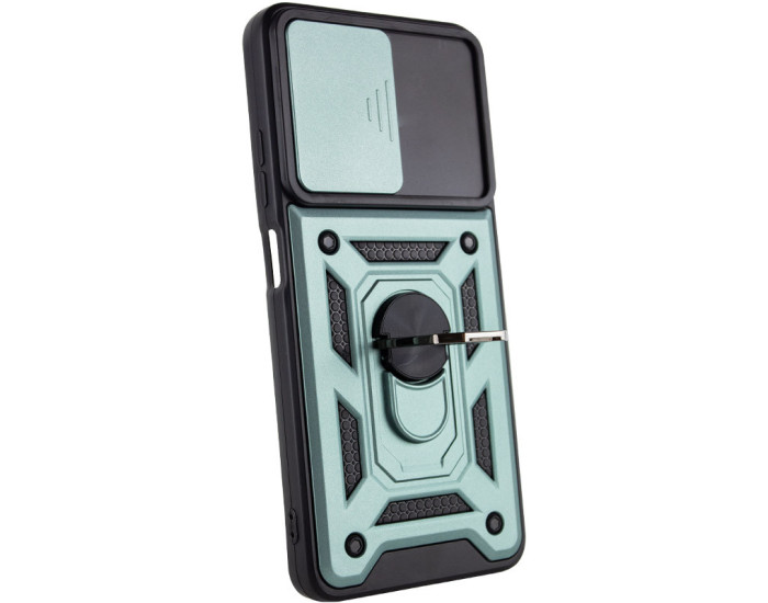 Чохол-Ударостійкий Camshield Serge Ring Xiaomi Note 12 4G, Зелений