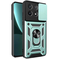 Чохол-Ударостійкий Camshield Serge Ring Xiaomi Poco X6 Pro, Зелений
