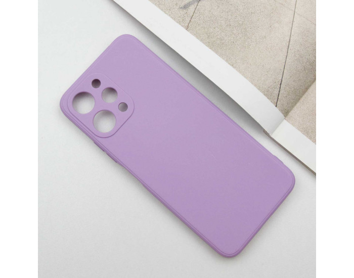 Чехол-силикон Candy Full Camera Xiaomi Redmi 12 (Сиреневый / Dasheen)