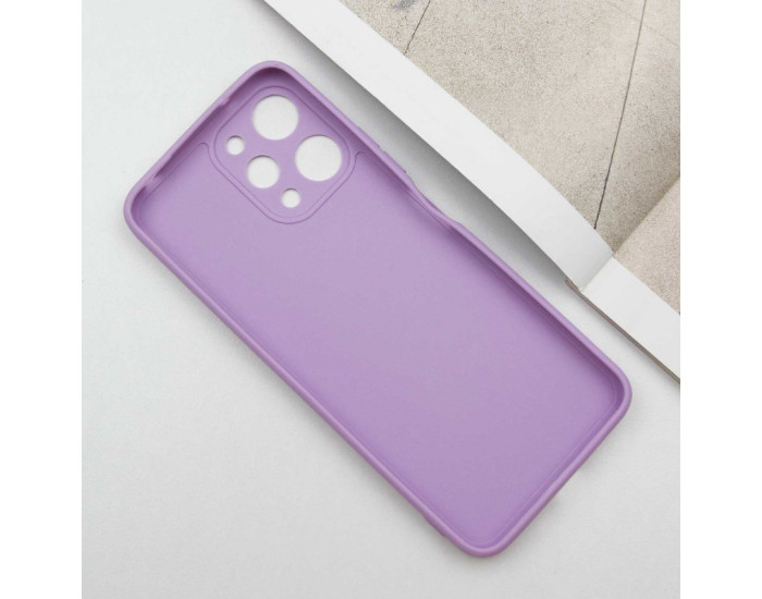 Чехол-силикон Candy Full Camera Xiaomi Redmi 12 (Сиреневый / Dasheen)
