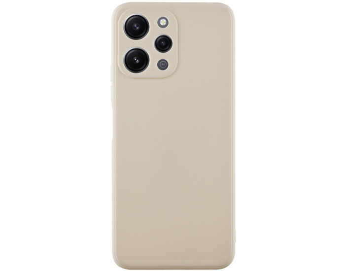 Чехол-силикон Candy Full Camera Xiaomi Redmi 12 (Бежевый / Antigue White)