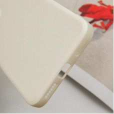 Чехол-силикон Candy Full Camera Xiaomi Redmi 12 (Бежевый / Antigue White)