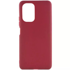 Чохол-силікон Candy Xiaomi Redmi K40 /K40 Pro /K40 Pro Plus /Poco F3 /Mi 11i, Бордовий