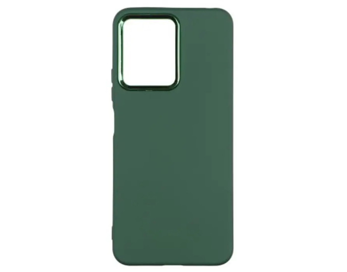 Чохол-силікон Metal frame Xiaomi Redmi Note 11 Pro 4G/5G /12 Pro 4G, Army green