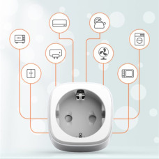 Умная розетка Ldnio SEW1080 Wi-Fi/ Bluetooth, белая