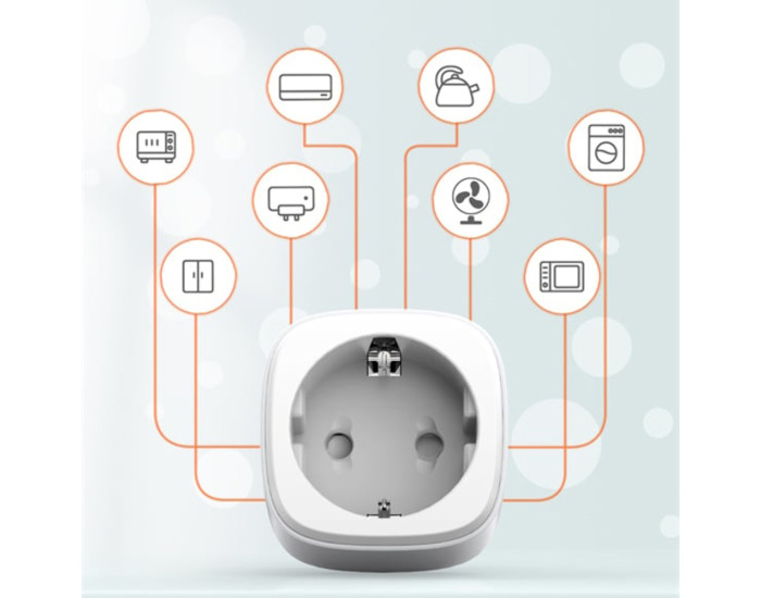 Умная розетка Ldnio SEW1080 Wi-Fi/ Bluetooth, белая