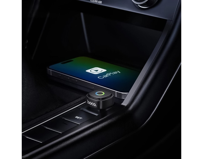 Автомобільний Carplay Hoco DUP10 mini CarPlay, чорний