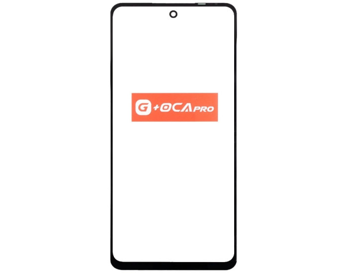 Скло фронтальне з OCA-пленкой Tecno Spark Go 2024 BG6 /Spark 20 KJ5n /Spark 20C BG7n /Infinix Hot 40i /Smart 8, чорне, оригінал G+OCA PRo