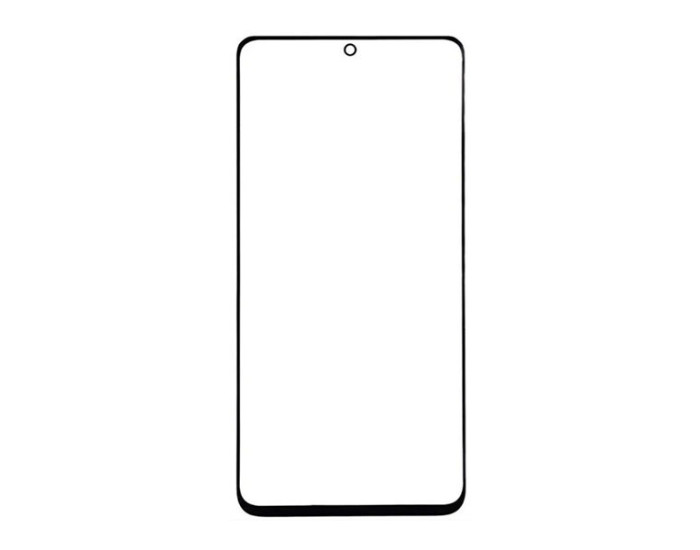 Стекло фронтальное с OCA-пленкой для Samsung S901 S22 5G, черное с олеофобным покрытием