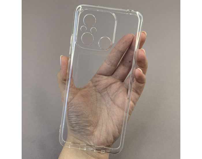 Чехол-силикон Clear Case 2.0 mm Xiaomi Redmi 12C, прозрачный