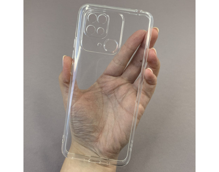 Чехол-силикон Clear Case 2.0 mm Xiaomi Redmi 10С, прозрачный