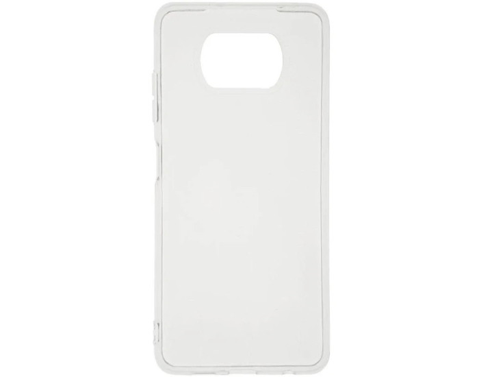 Чехол-силикон Clear Case 2.0 mm Xiaomi Poco X3/X3 Pro, прозрачный