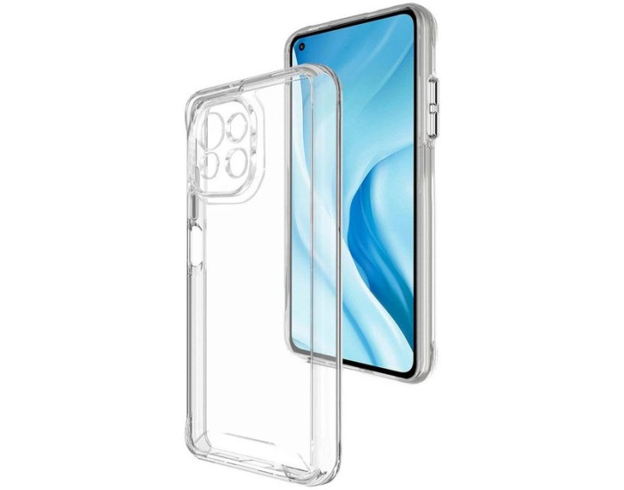 Чохол-силікон Clear Case 2.0 mm Xiaomi Mi 11 Lite 5G, Прозорий