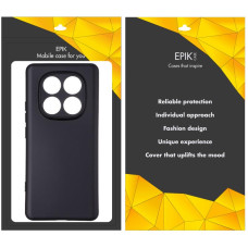 Чехол-силикон Epic Black Full Camera Xiaomi Redmi Note 15 Pro 4G, черный