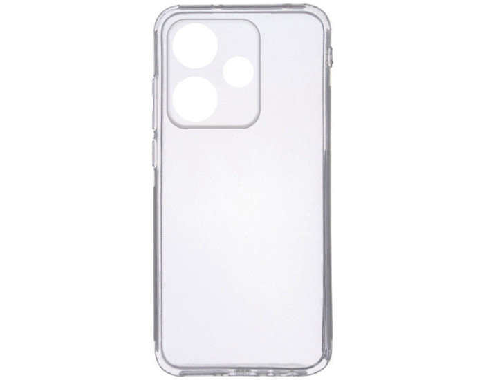 Чехол-силикон Epic Transparent 1,5mm Full Camera Xiaomi Redmi 13 4G /Poco M6 4G, прозрачный
