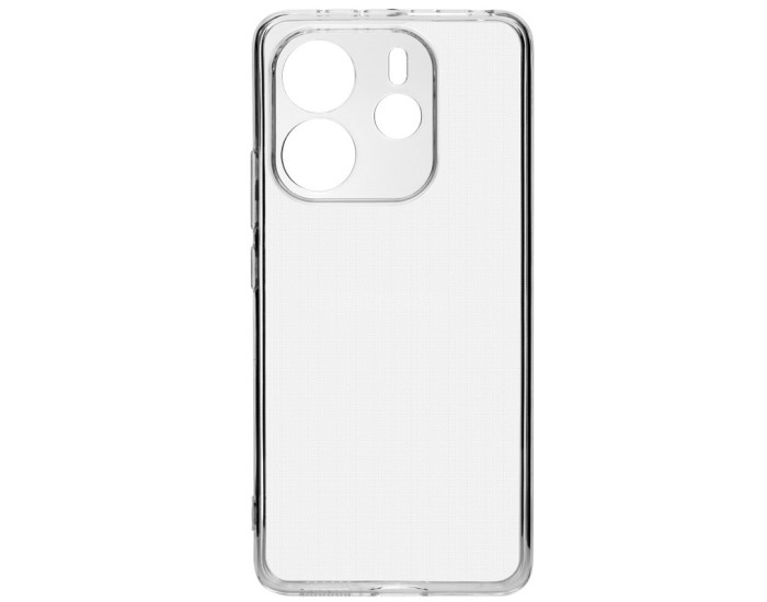 Чехол-силикон Epic Transparent 1,5mm Full Camera Xiaomi Redmi Note 14 4G (EU) прозрачный