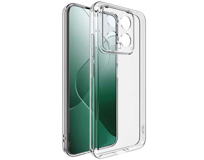 Чехол-силикон Epic Transparent 1.5mm Full Camera Xiaomi 14 Pro, прозрачный