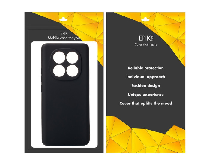 Чехол-силикон Epik Full Camera Xiaomi Poco X7, черный