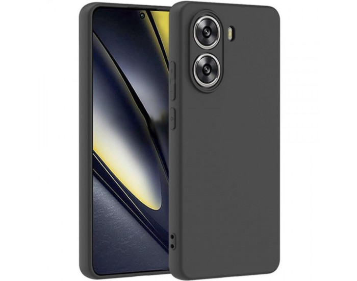 Чехол-силикон Epik Full Camera Xiaomi Poco X7 Pro, черный