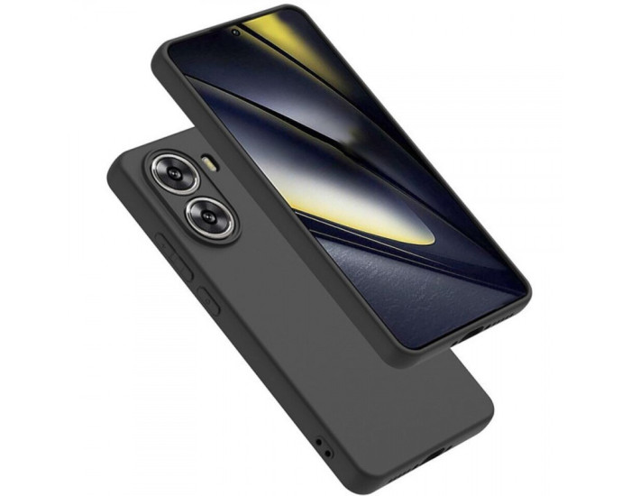 Чехол-силикон Epik Full Camera Xiaomi Poco X7 Pro, черный