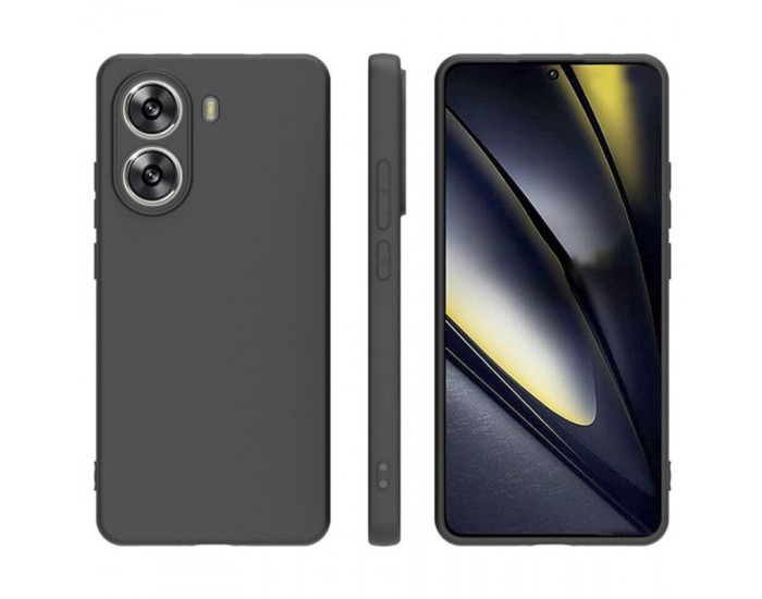 Чехол-силикон Epik Full Camera Xiaomi Poco X7 Pro, черный