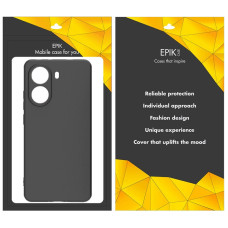 Чехол-силикон Epik Full Camera Xiaomi Poco X7 Pro, черный
