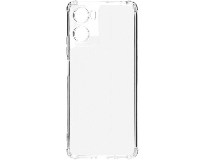 Чехол-силикон Getman Ease logo усиленные углы Motorola G06, прозрачный