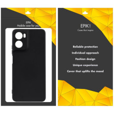 Чехол-силикон Epik Black Full Camera Motorola Moto G06, черный