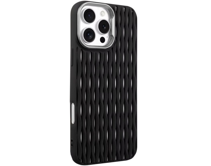 Чехол-силикон TPU Ribbio iPhone 16 Pro, черный