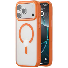 Чехол-силикон Ummi Colorful with MagSafe iPhone 17 Pro Max /18 Pro Max, оранжевый