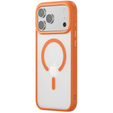 Чехол-силикон Ummi Colorful with MagSafe iPhone 17 Pro Max /18 Pro Max, оранжевый