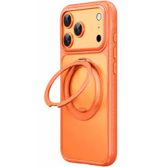 Чехол-силикон Ummi Stylish with MagSafe Ring iPhone 17 Pro Max /18 Pro Max, оранжевый