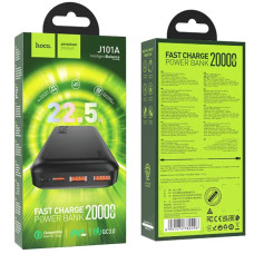 Портативная батарея (Power Bank) Hoco J101A Astute 22.5W 20000mAh, Black