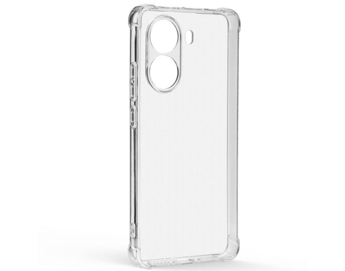Чехол-силикон Getman Ease logo усиленные углы Poco X7 Pro, прозрачный