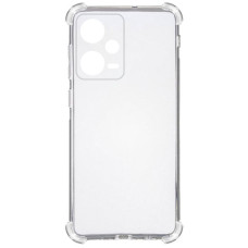 Чохол-силікон Getman Ease logo посилені кути Xiaomi Redmi Note 12 Pro 5G /Poco X5 Pro 5G, Прозорий