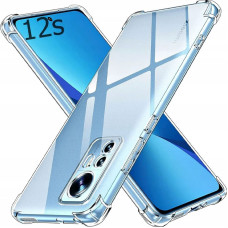 Чохол-силікон Getman Ease logo посилені кути Xiaomi Redmi Note 12S, Прозорий