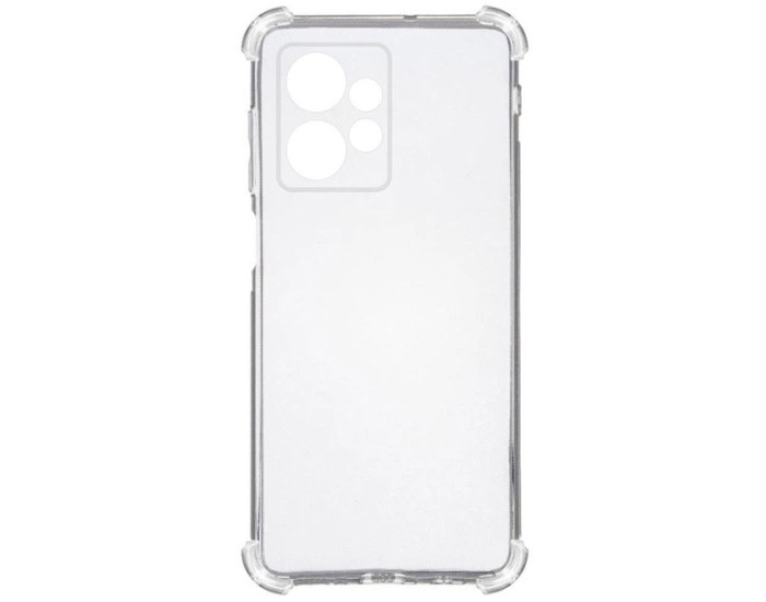 Чехол-силикон Getman Ease logo усиленные углы Xiaomi Redmi Note 13 Pro 4G, прозрачный
