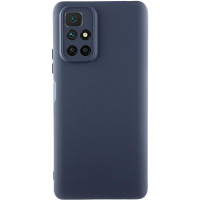 Чохол-силікон Getman Liquid Silk Full Camera Xiaomi Redmi 10, Темно-синій