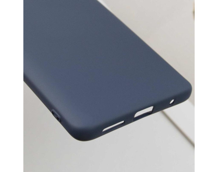 Чехол-силикон Getman Liquid Silk Full Camera Xiaomi Redmi 10, темно-синий