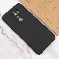 Чехол-силикон Getman Liquid Silk Full Camera Xiaomi Redmi 9 (Черный / Black)
