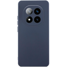 Чехол-силикон Getman Liquid Silk Full Camera Xiaomi Redmi Note 15 Pro 5G, темно-синий